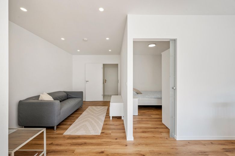 Wohn- und Schlafzimmer
