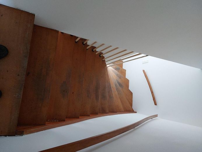 Treppe von Flur oben nach unt.