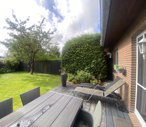 Immobilie mit Ambiente & Flair vor Sylt - inkl. Ausstattung und provisionsfrei! – Terrasse
