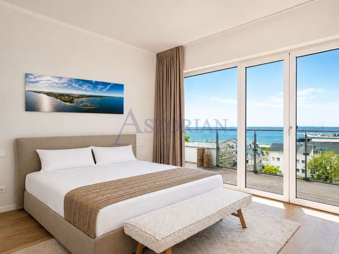 Premium-Penthouse mit fantastischem Meerblick, großer Dachterrasse und exklusiver Designausstattung – Schlafzimmer
