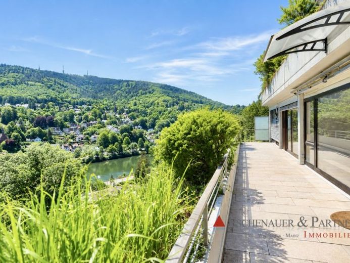 Wohnen über dem Neckar – Familienidylle mit traumhafter Sonnenterrasse und Panoramablick – Foto 1