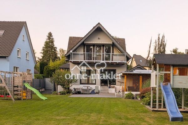 Provisionsfrei: Freist. EFH auf 1.416 m² – seltenes großes Grundstück, zentrale Lage in Hennef