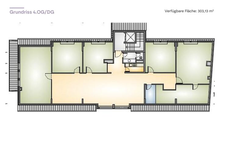 ATIK: Repräsentative Gewerbefläche im Süden Heidelbergs - provisionsfrei – 4. OG