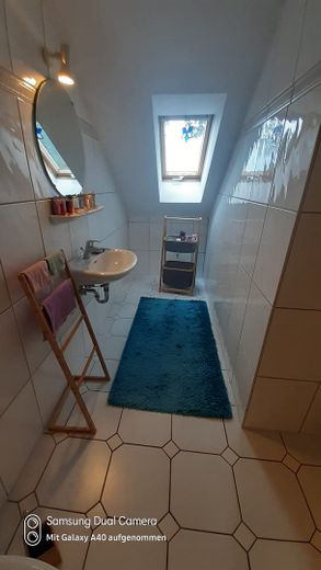 Gemütliche Einraumwohnung auf dem Land in 19258 Nieklitz – Badezimmer