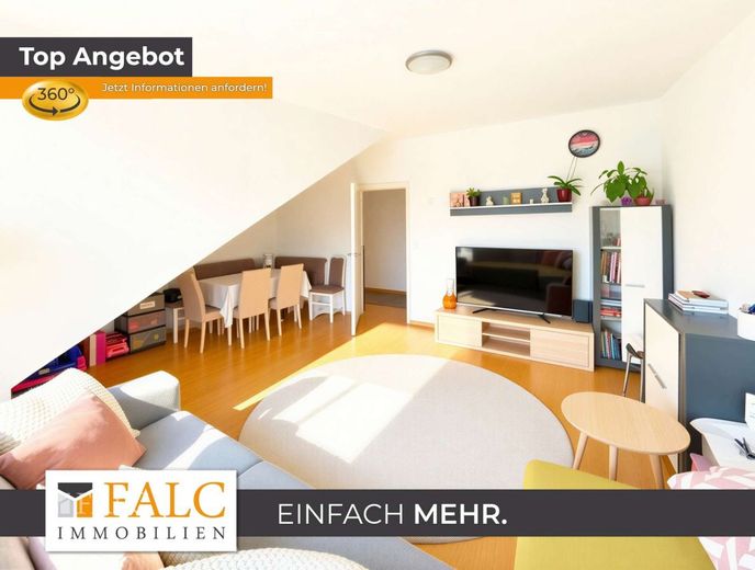 Stadtnah, aber nicht mittendrinnen - modernisierte 3-Zimmer-Wohnung – 3-Zimmer Wohnung