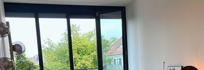 Wyjątkowe mieszkanie o powierzchni 101 m² w Memmingen – balkon przed wszystkimi pokojami – Entspannen mit Blick ins Grüne