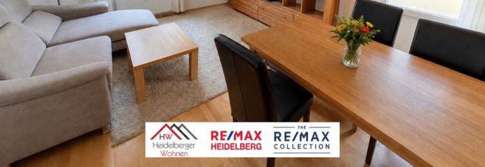 Schöne - möblierte 3,5 Zimmer Wohnung, im 1.OG mit toller Aussicht von 2 Dachterrassen in Top Lage Heidelberg Weststadt