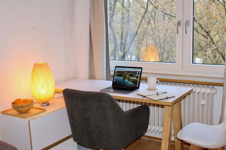 Gemütliches Apartment in U-Bahn-Nähe Forstenried - inklusive Möbel, Strom, Internet – Home-Office