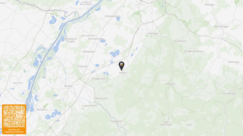 Helles 6-Zimmer-Einfamilienhaus in zentraler Lage von Malsch – Umgebung