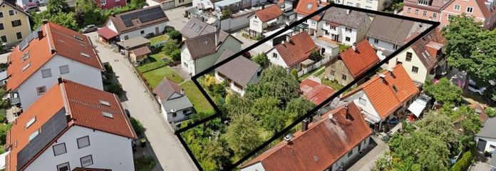 Zentrumsnaher Baugrund mit Bestand (ca. 1.352 m²) nahe Bayertor