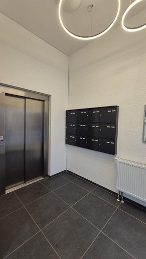 Aufzug im Erdgeschoss