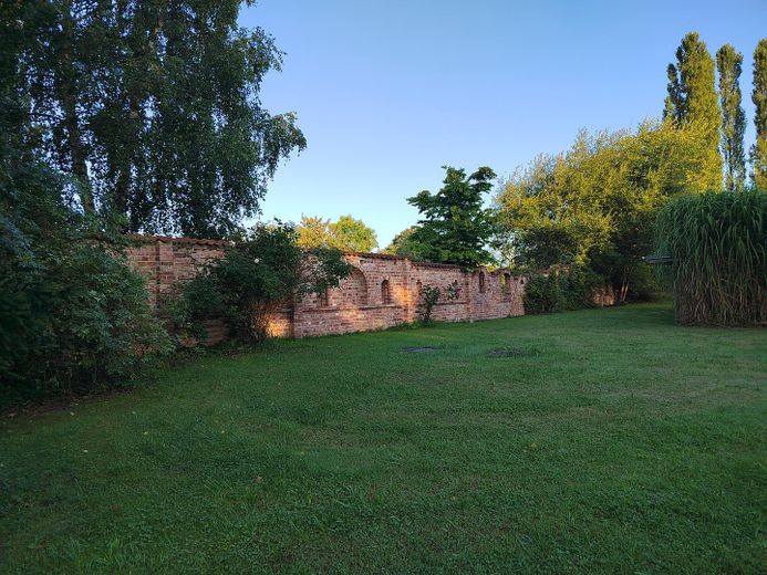 Kernsaniertes Bauerhaus unter Reet auf naturnahem Grundstück in Feldrandlage – Ein kreativer Maurer