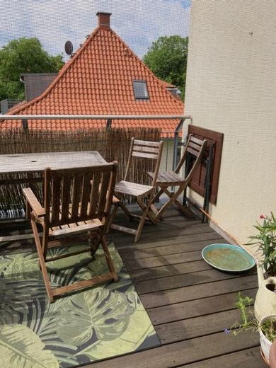 Appartamento maisonette sul Lago Sacro – Balkon