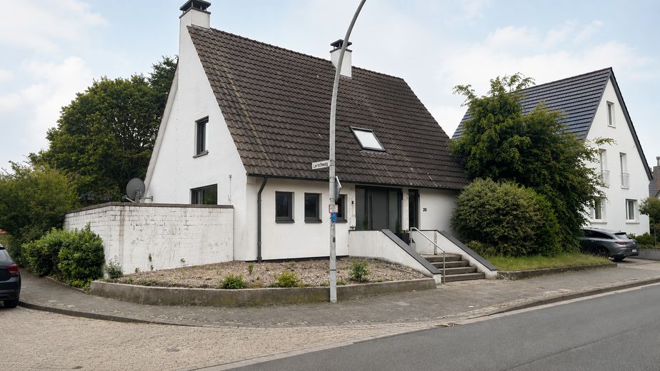 Frontansicht des Hauses 