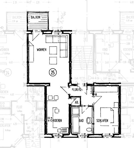 Großzügige, frisch renovierte 2‑Zimmer‑Wohnung mit EBK in Magdeburg (WE25) – फोटो 7