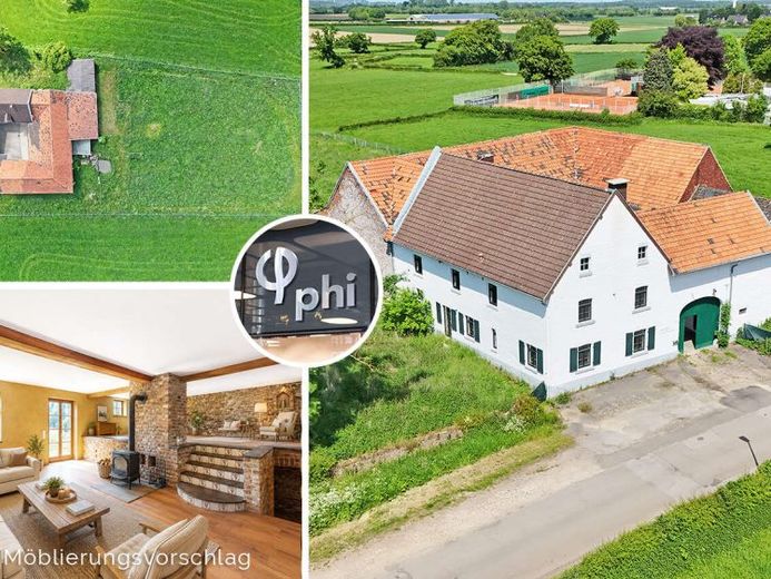 PHI AACHEN - Historischer Vierkanthof mit Potenzial für Pferdehaltung in grüner Lage von Würselen! – Foto 1