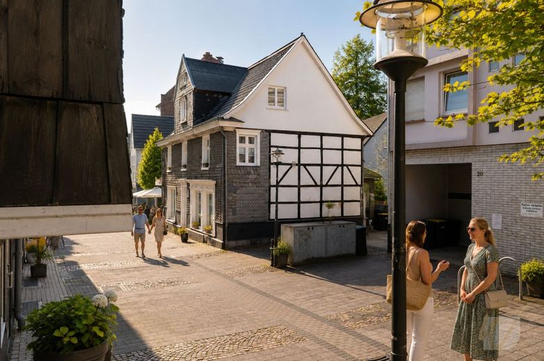 Wohnen &amp; Gewerbe unter einem Dach - charmantes Fachwerkhaus mit Potenzial-seltene Gelegenheit – Hausansicht