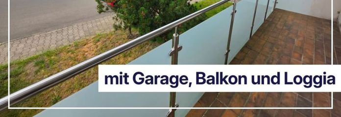EG-Wohnung mit Garage, Balkon & Loggia in Eisenberg – jetzt investieren, später selbst nutzen