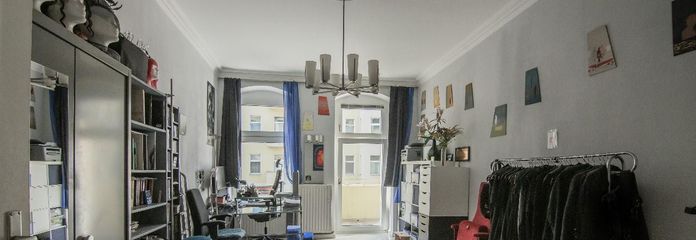 Zimmer zur Reisstr. mit Balkon