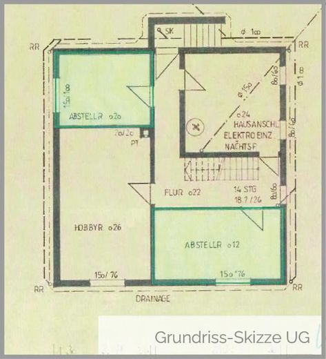 Grundriss-Untergeschoss