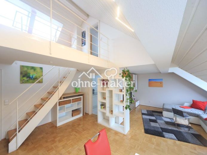 Schicke Maisonette-Wohnung mit Galerie und Loftcharakter | 2 Bäder – Foto 1