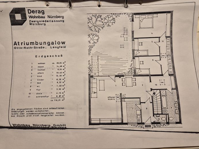 bez prowizji - bezbarierowy bungalow w Würzburg-Lengfeld – EG