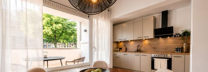 Ici, on est vraiment chez soi – 3 pièces, 76 m², 2 balcons – sans commission – Esszimmer