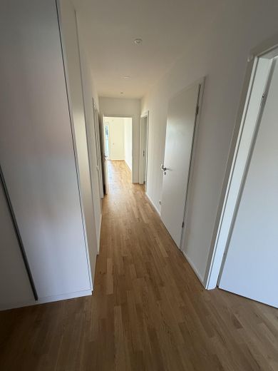 Lichtenberg'de geniş manzaralı modern yaşam: 4 oda, yerden ısıtmalı yeni bina – Flur