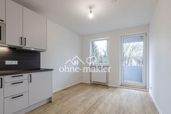 Erstbezug nach Kernsanierung - Kleine 1-Zimmer Wohnung mit schönem Balkon in München-Giesing