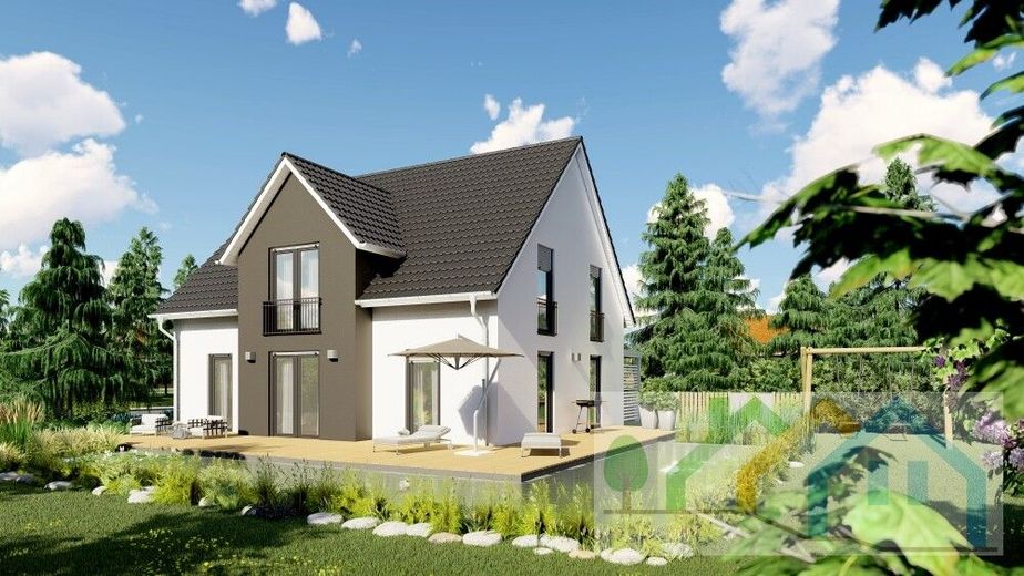 Stein-Unterweihersbuch Neubau-Stadtvilla in Massivbauweise an eienem privilegierten Ort – DHH Pisa 148 006