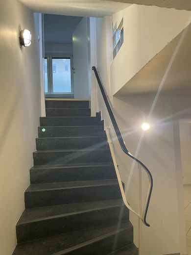Treppenaufgang ins Wohnzimmer