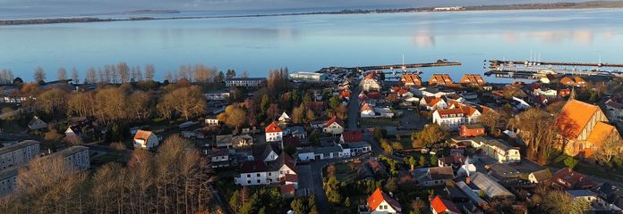 Luftbild Richtung Ostsee