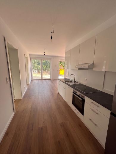 3,5 Zimmer Wohnung - Erstbezug nach energetischer Kernsanierung – Küche visualisiert