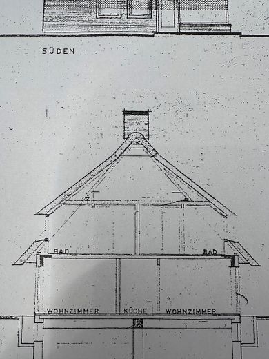 Traumferienhaus in Traumlage – Schnitt