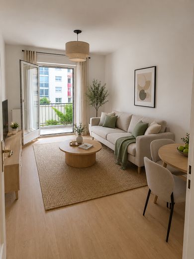 Visualisierung Wohnzimmer