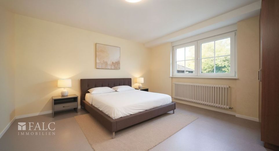 Geschäftsleute aufgepasst! Großzügiges Mietobjekt mit vielen Nutzungsmöglichkeiten - FALC Immobilien – mögl. Schlafzimmer (Vis.)