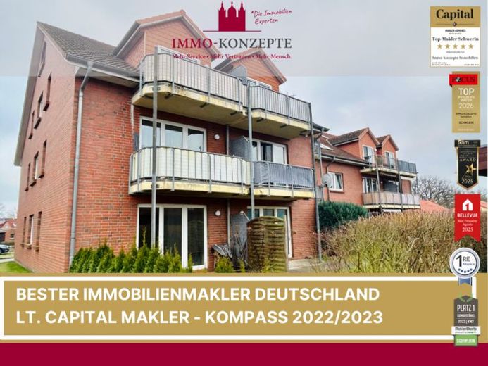 Ebenerdig und Citynah- Vermietete Eigentumswohnung in Hagenow – Foto 1