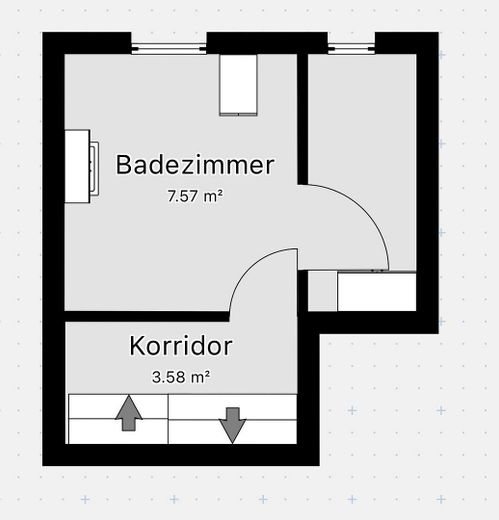 Zwischengeschoss Bad