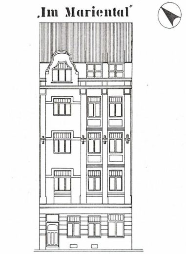 Apartment with historic flair in a prime downtown location – Ansicht Vorderseite
