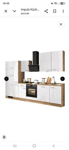 Luminoso appartamento con 2 locali, cucina componibile e terrazza sul tetto – So wird die neue Küche aussehe