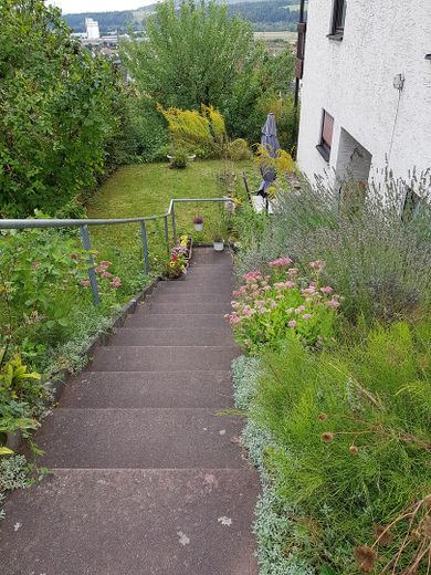Treppe zur Einliegerwohnung