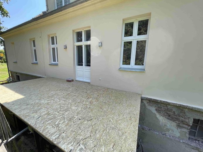 Balkon im Bau