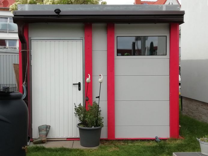 Garage hinten