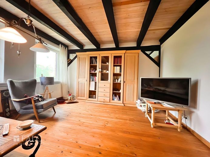 ***Alleinlage, Bauernhaus im Biosphärenreservat Schaalsee*** Denkmal – Wohnzimmer OG