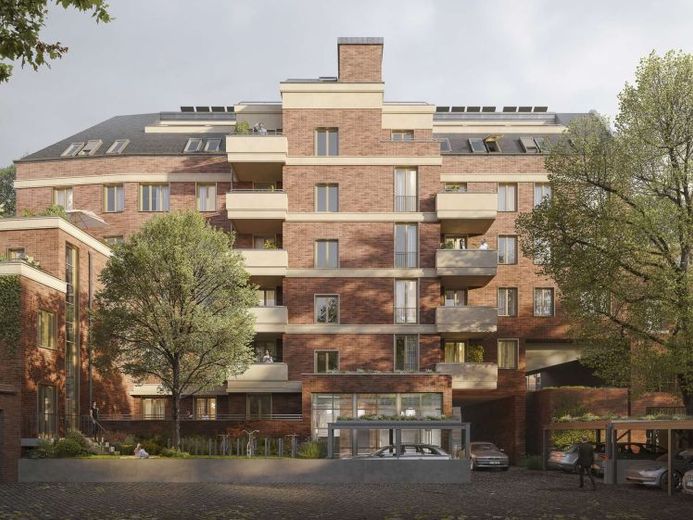 ERSTBEZUG* Großzügige 4 -Zimmer-Wohnung in Schleußig, Neubau & wassernah im Dachgeschoss – Foto 1