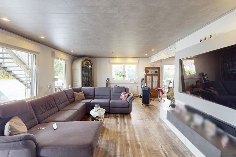 Renovated single-family home + self-contained apartment Roetgen – Wohnbereich