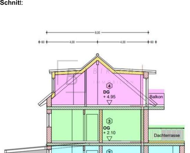 Sonnig, modern, effizient - Traumwohnung mit Dachterrasse in Neu-Ulm/Pfuhl – Schnitt OG