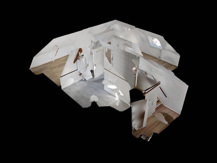 2-кім. кв. із садом - Затишне житло серед зелені – 3D-Ansicht-Grundriss