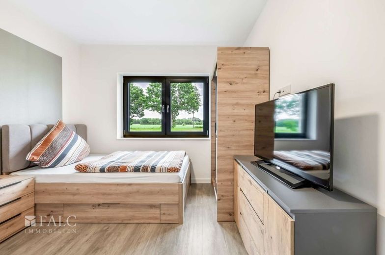 Modernes Ferienhaus am Küstenkanal - Erstbezug in traumhafter Lage – Gästezimmer
