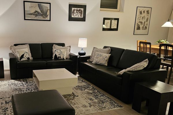 Exklusiv: Stilvolle möblierte 3 Zimmer Maisonette-Wohnung mit Terrasse, Garten und Carport, Koblenz